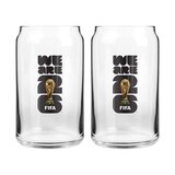 In Glas Co FIFA World Cup 2026™ Glass Set - Officially Licensed Soccer Glasses Front_Flat