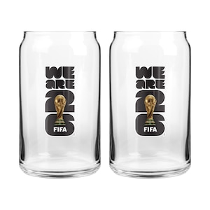 In Glas Co FIFA World Cup 2026™ Can Glass Set