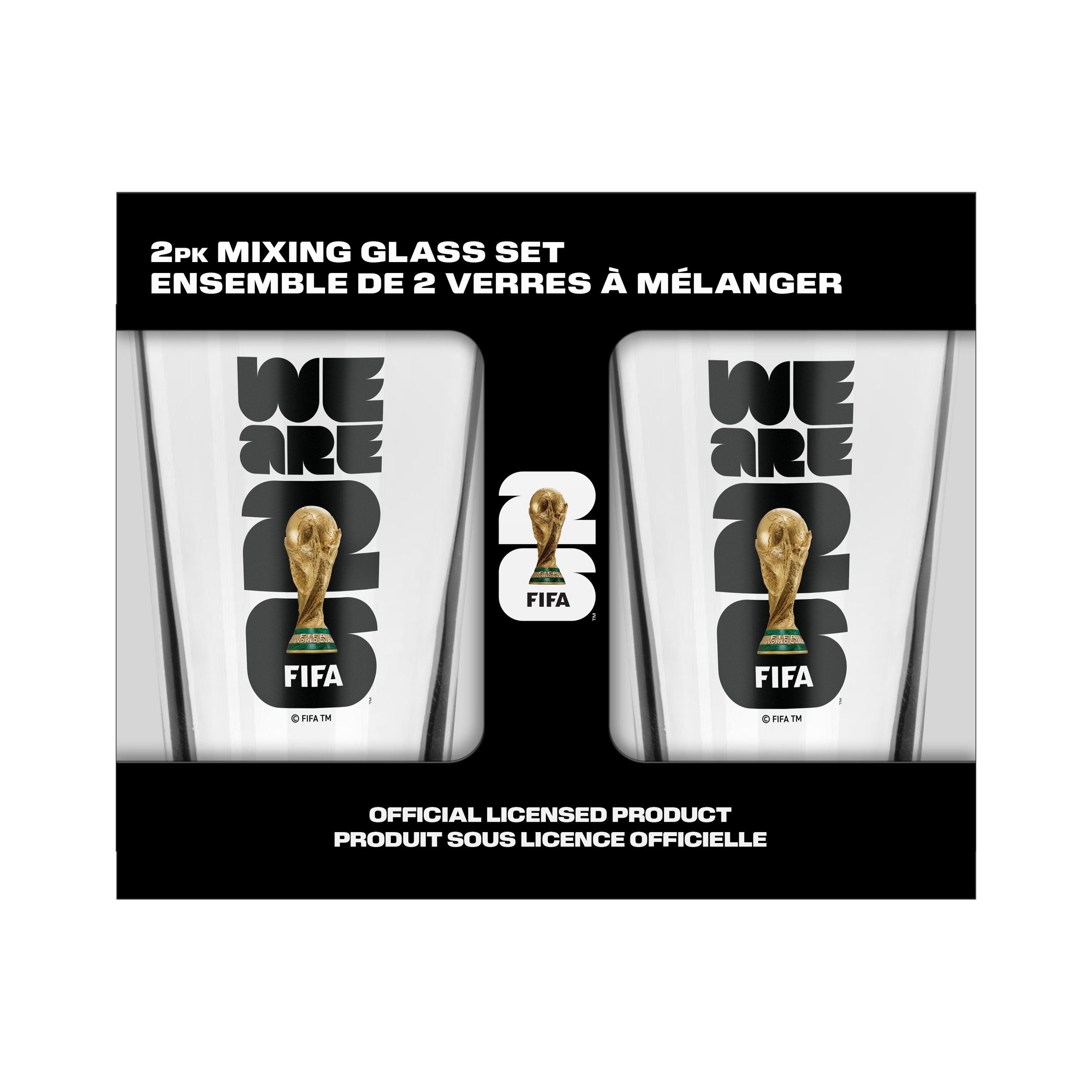 In Glas Co FIFA World Cup 2026™ Mixing Glass Set