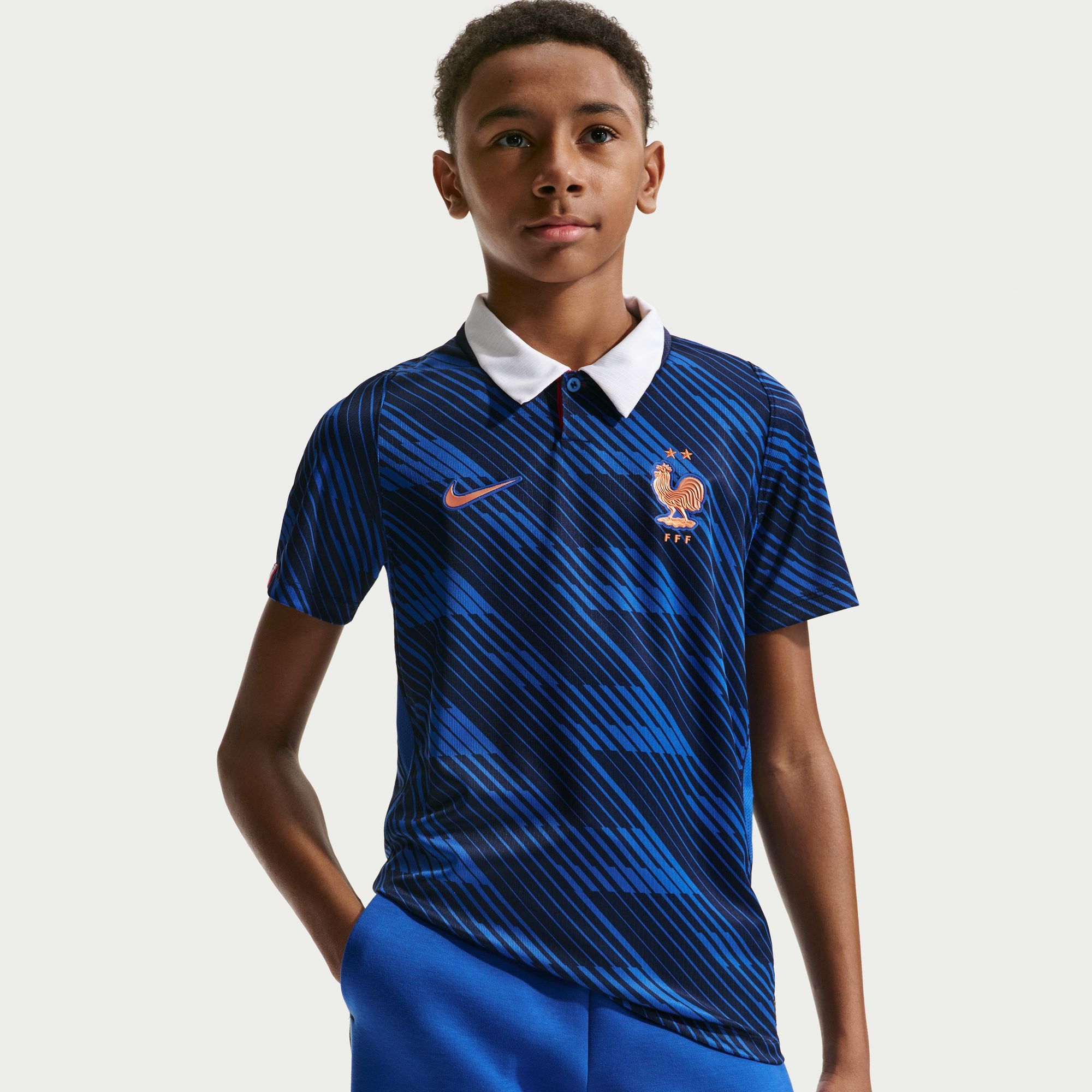 Youth Team France Nike Home Jersey