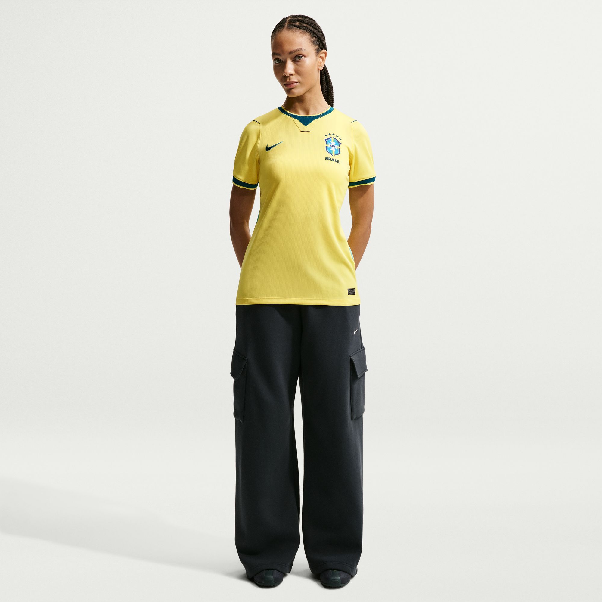 Team Brazil Nike Women's Replica Home Jersey