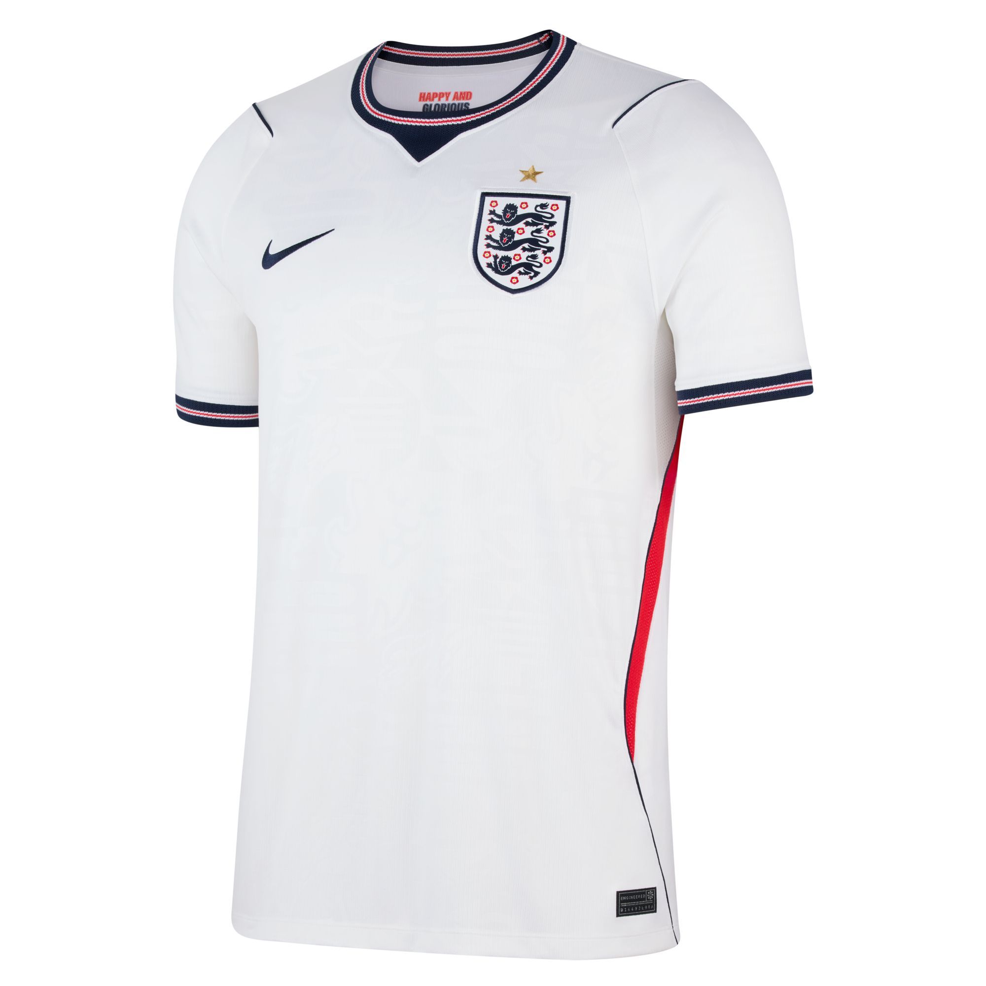 Team England Nike Replica Home Jersey