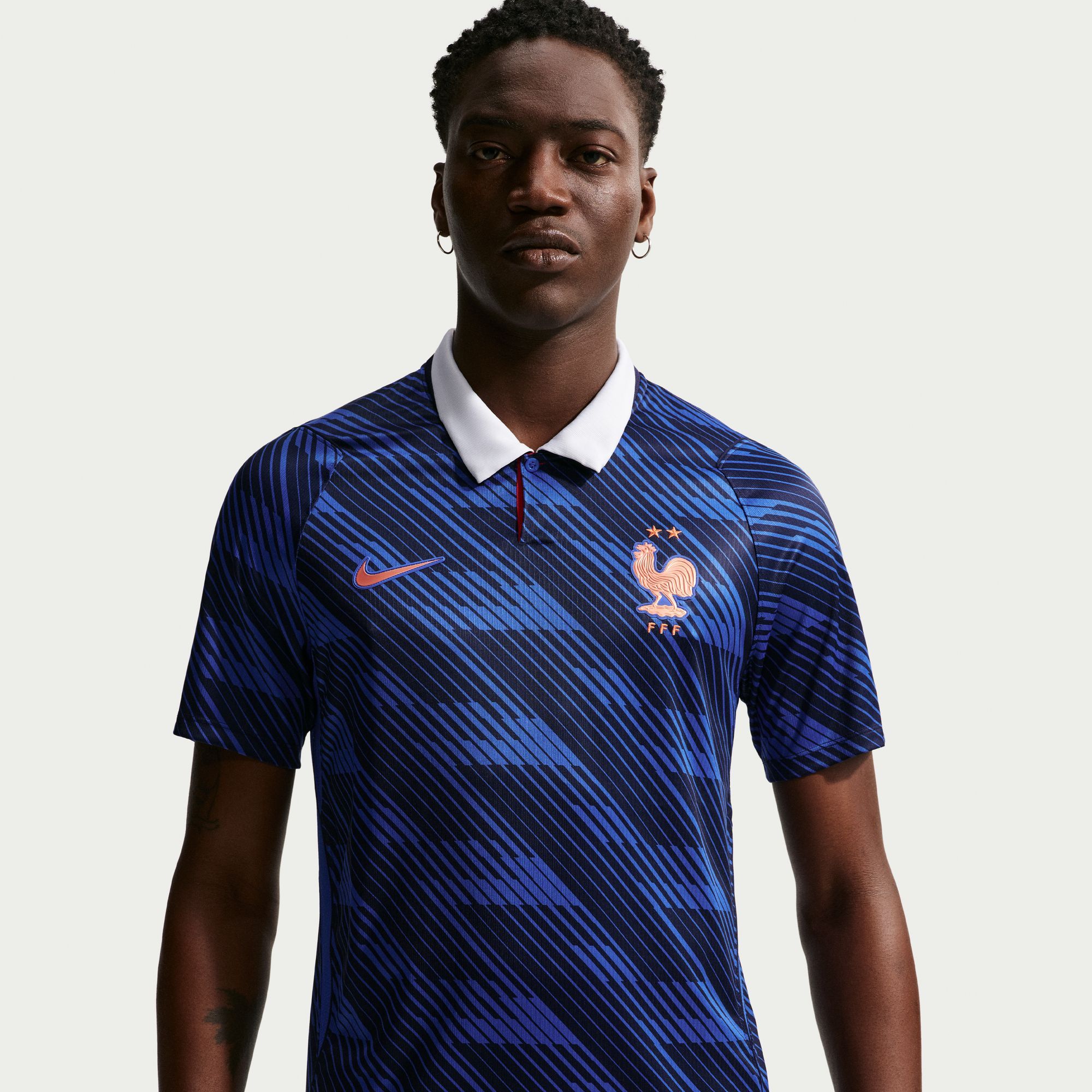 Team France Nike Men's Replica Home Jersey