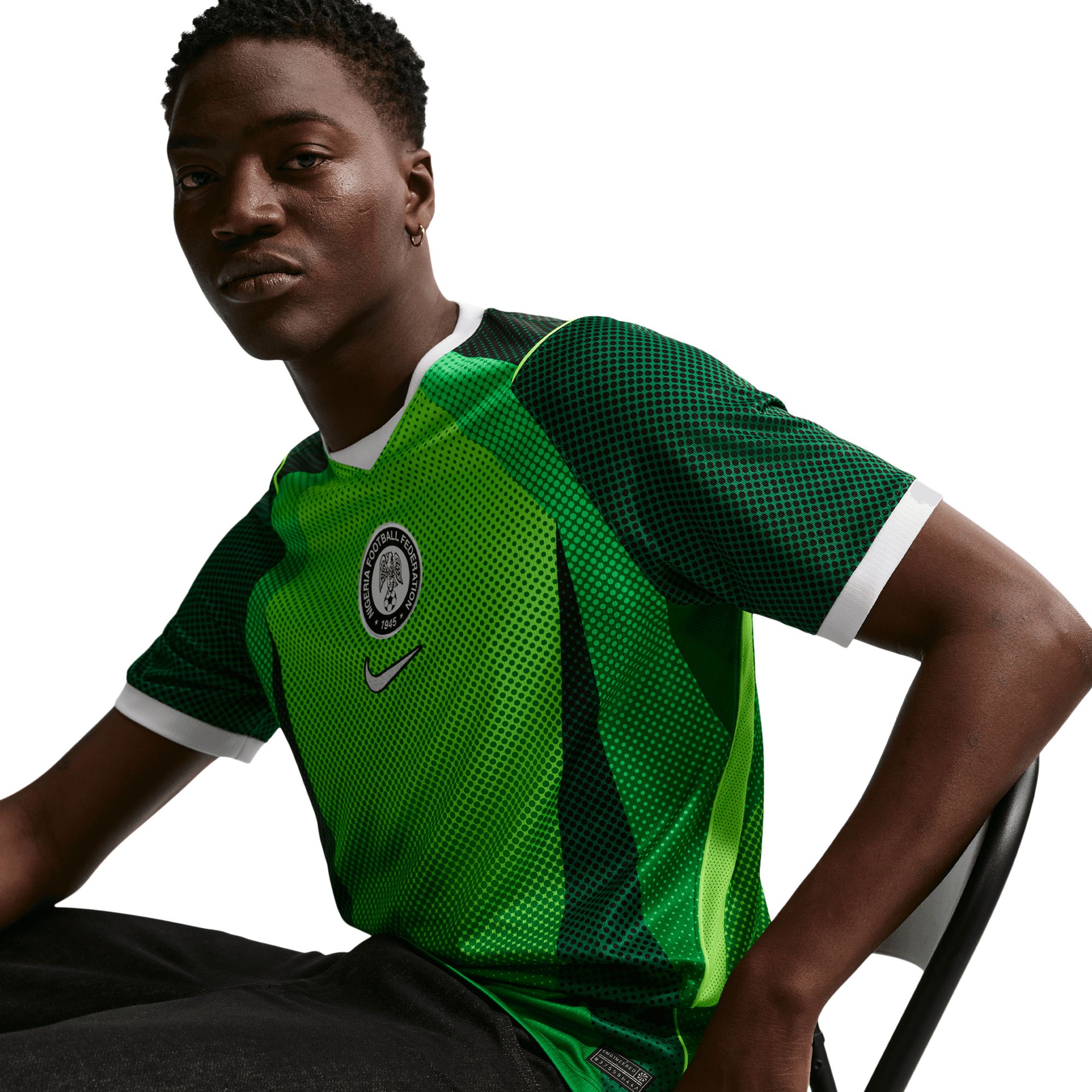 Team Nigeria Nike Men's Replica Home Jersey
