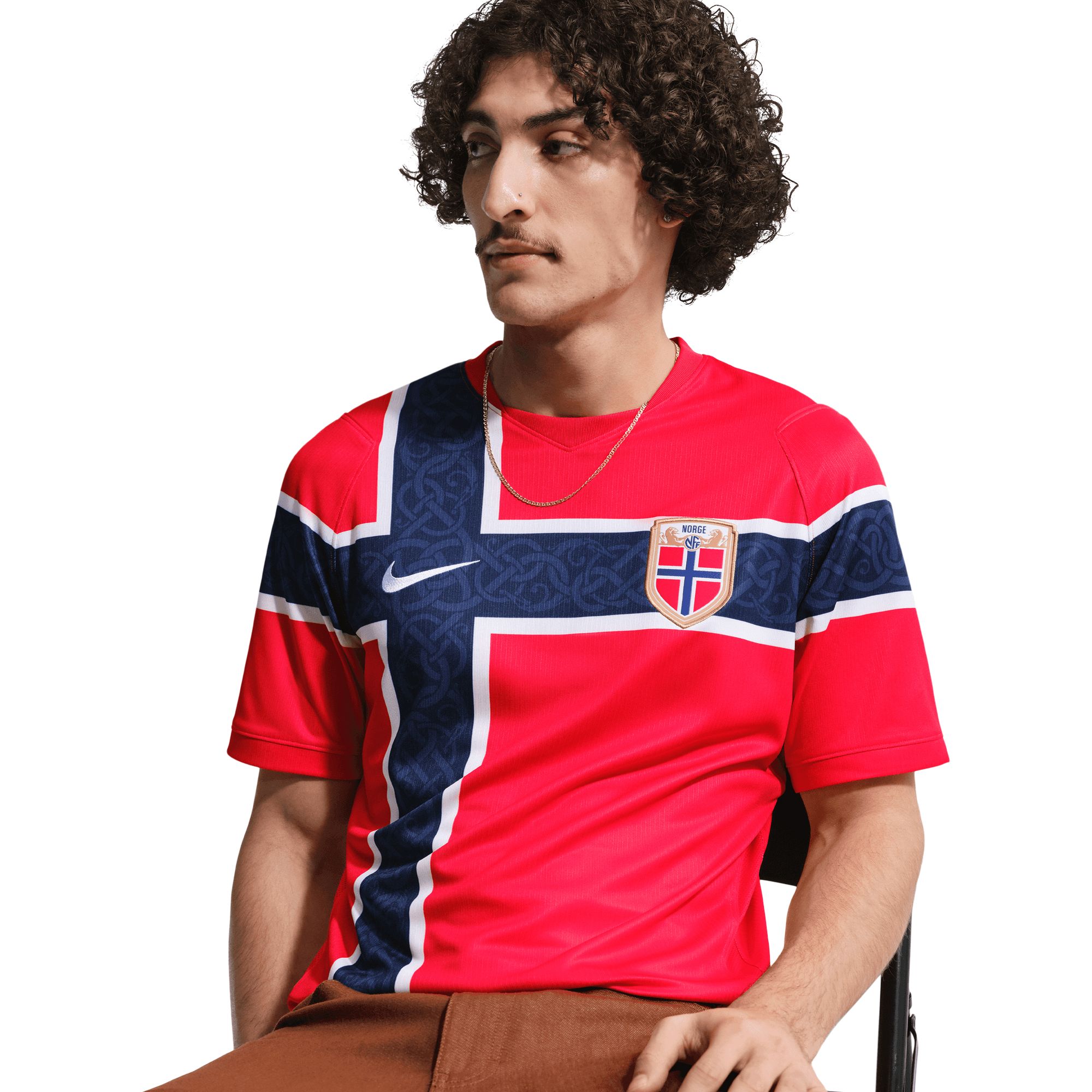 Nike Team Norway Replica Home Soccer Jersey