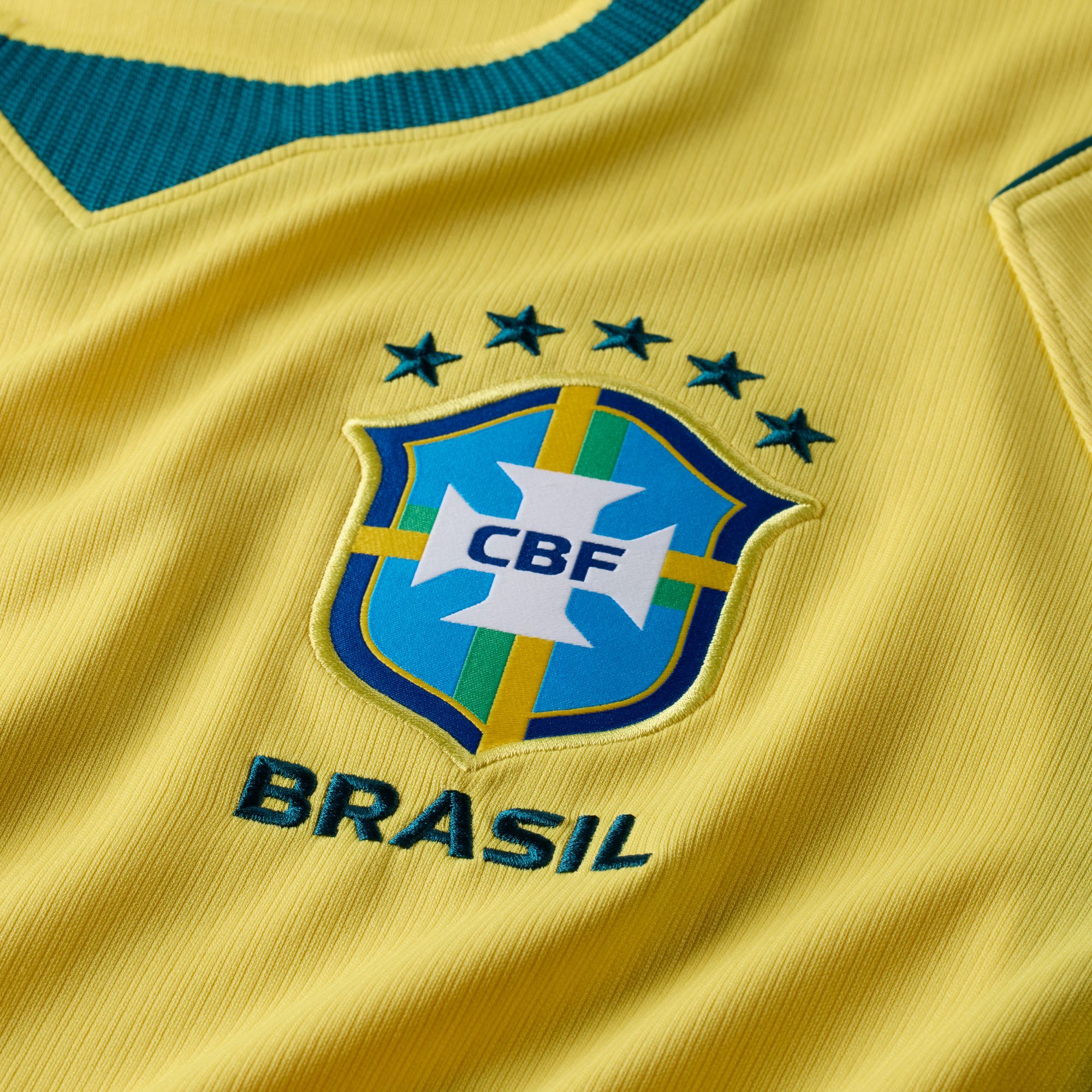 Nike Team Brazil Replica Home Soccer Jersey