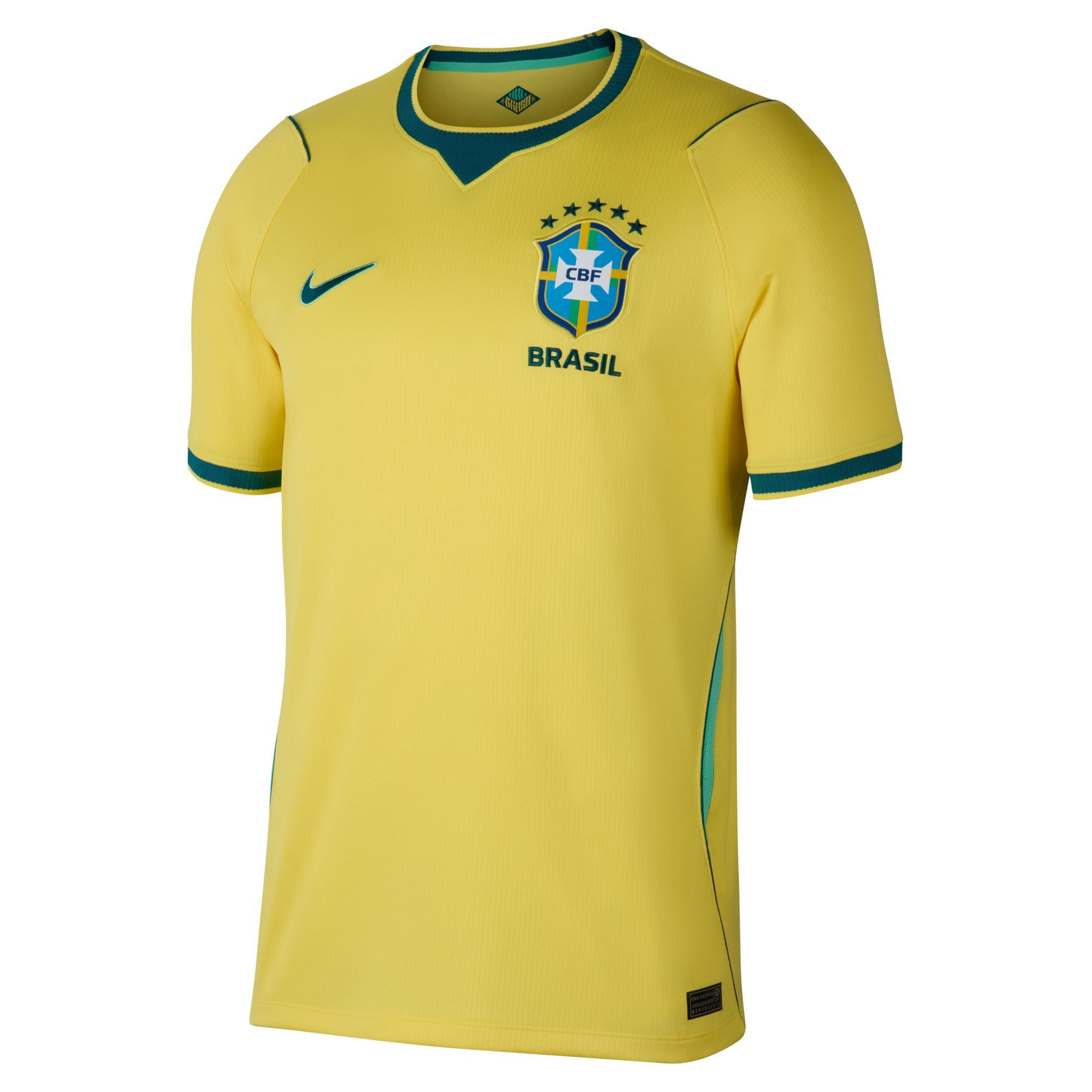 Nike Team Brazil Replica Home Soccer Jersey