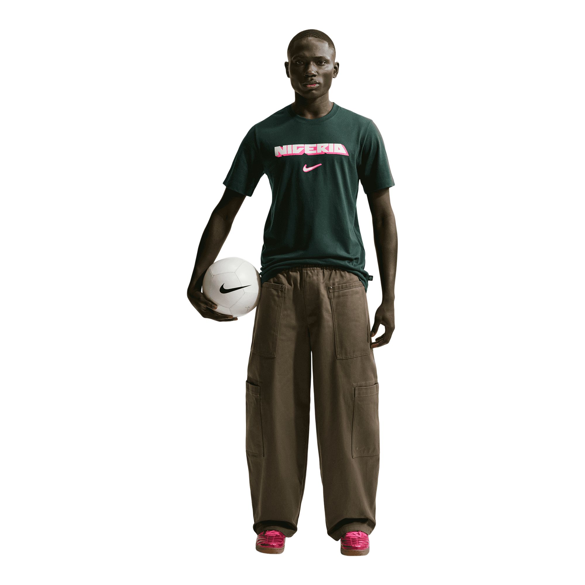 Team Nigeria Nike Wordmark T-Shirt