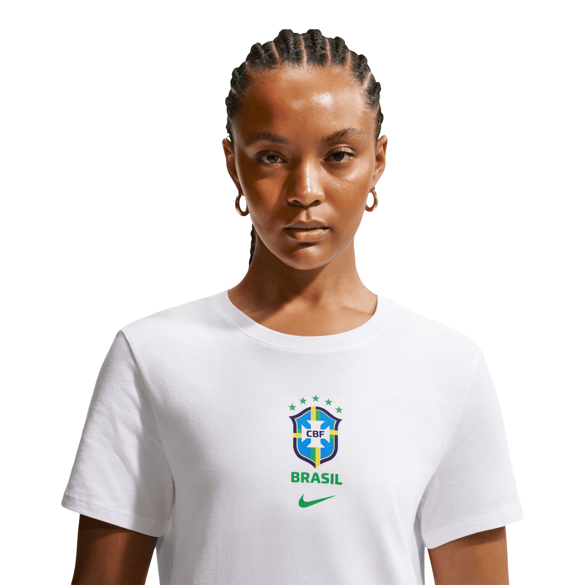 Nike Team Brazil Women's Officially Licensed Crest T-shirt