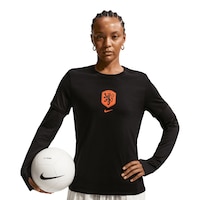 Team Netherlands Nike Women's Crest T-Shirt Front_Flat