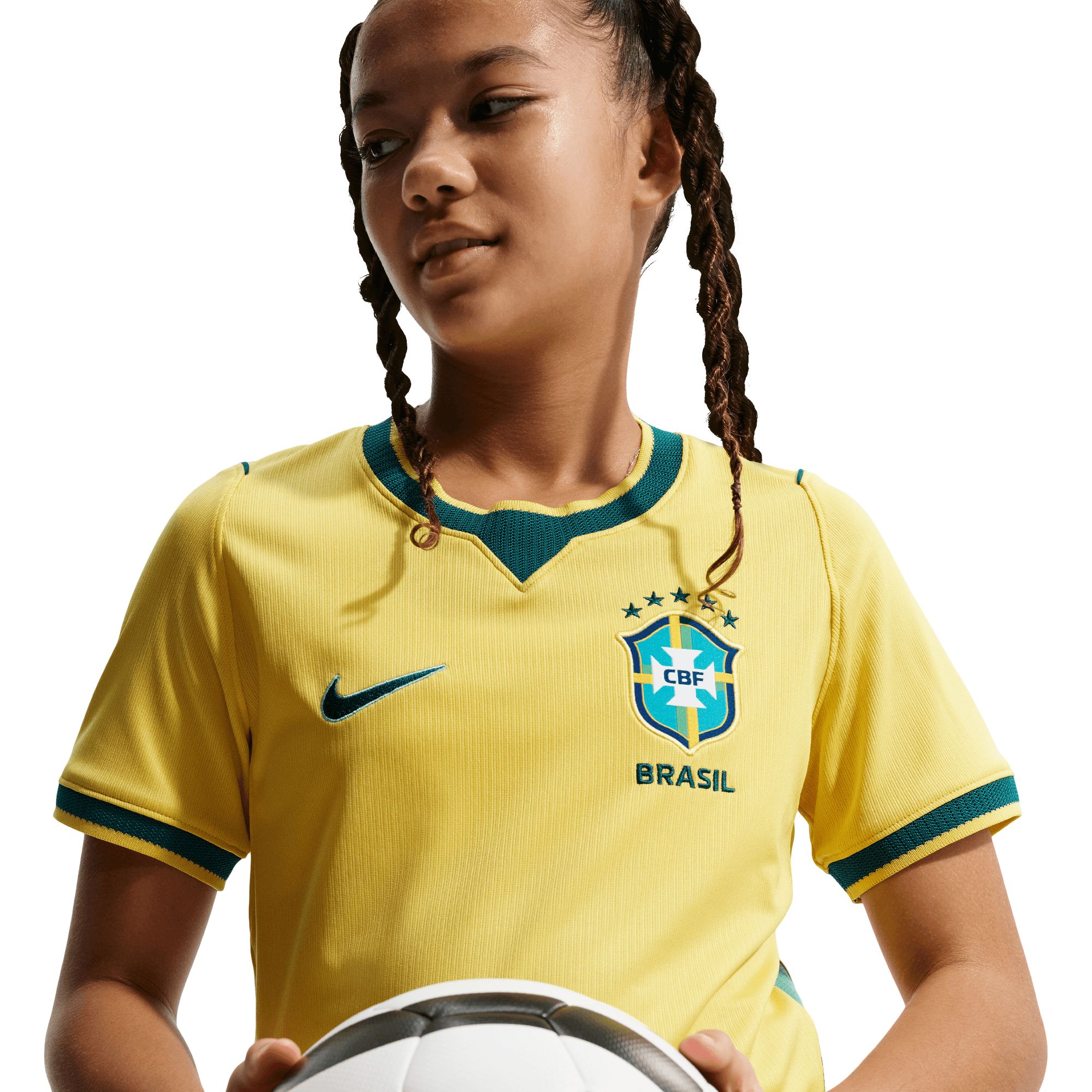 Youth Team Brazil Nike Home Jersey