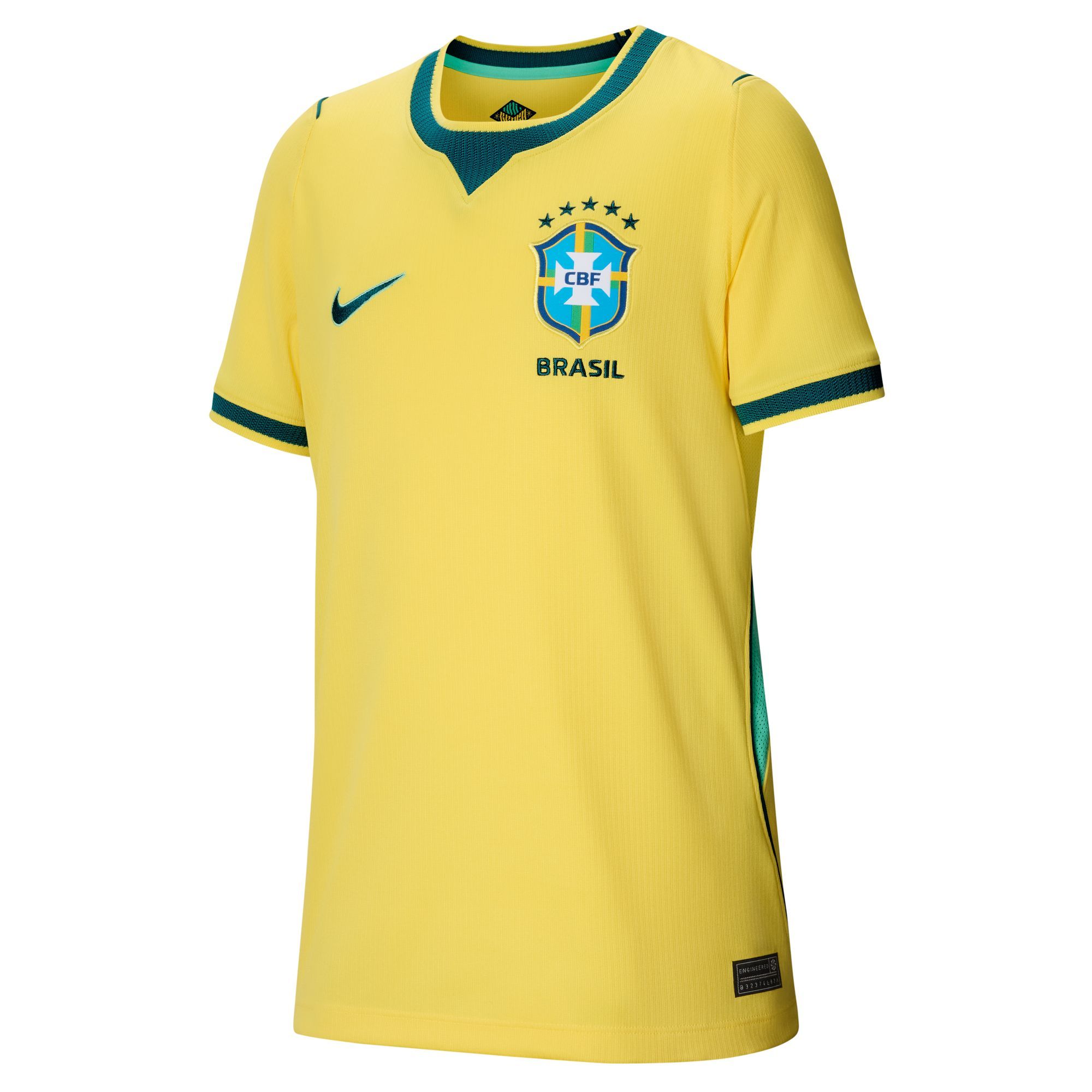 Youth Team Brazil Nike Home Jersey