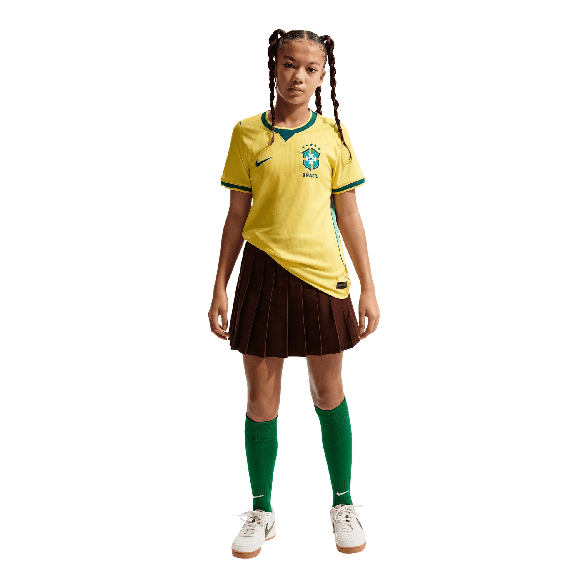Youth Team Brazil Nike Home Jersey