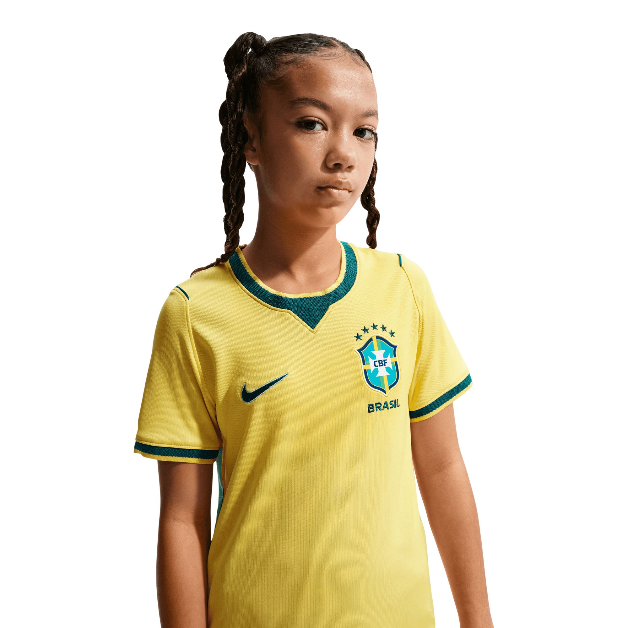 Youth Team Brazil Nike Home Jersey