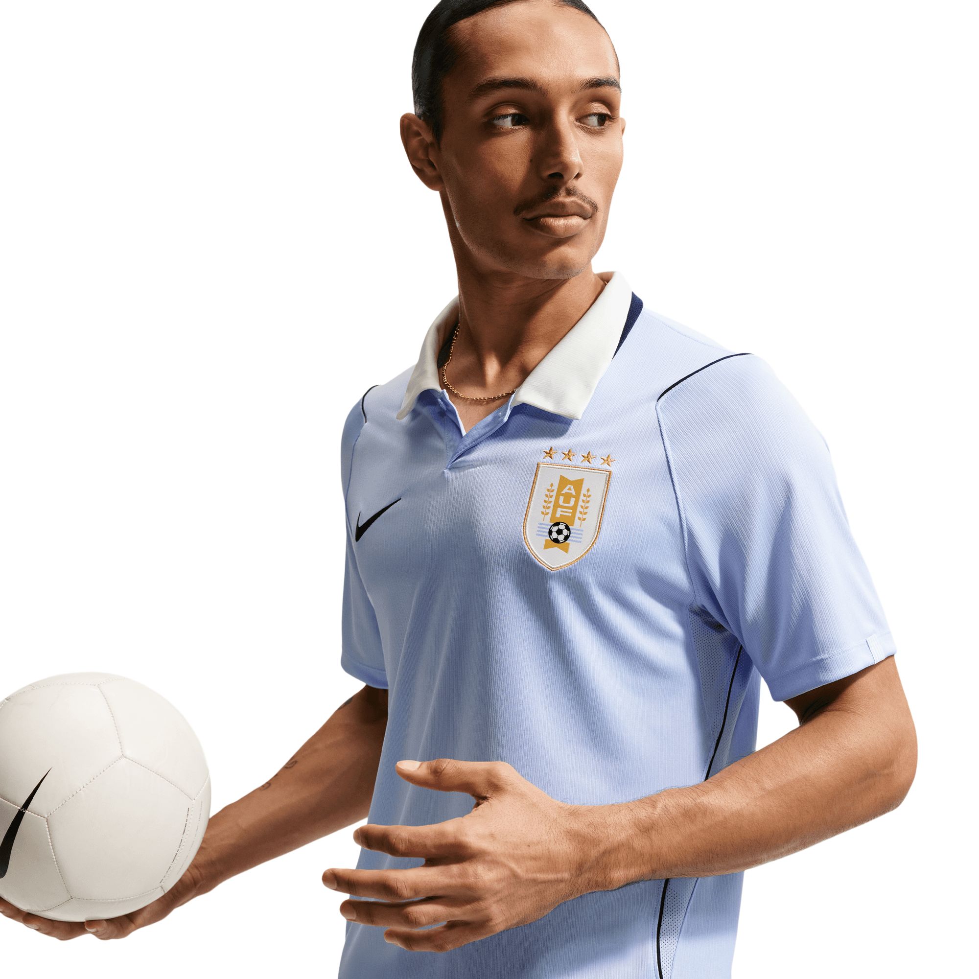 Nike Team Uruguay Replica Home Soccer Jersey