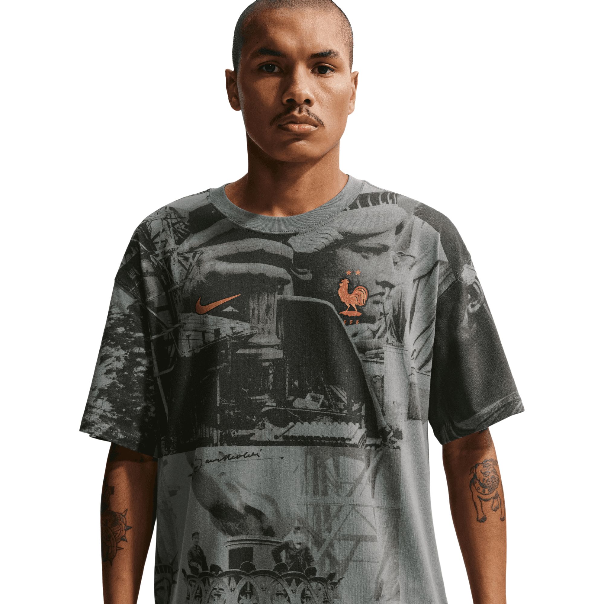 Team France Nike All Over Print T-Shirt