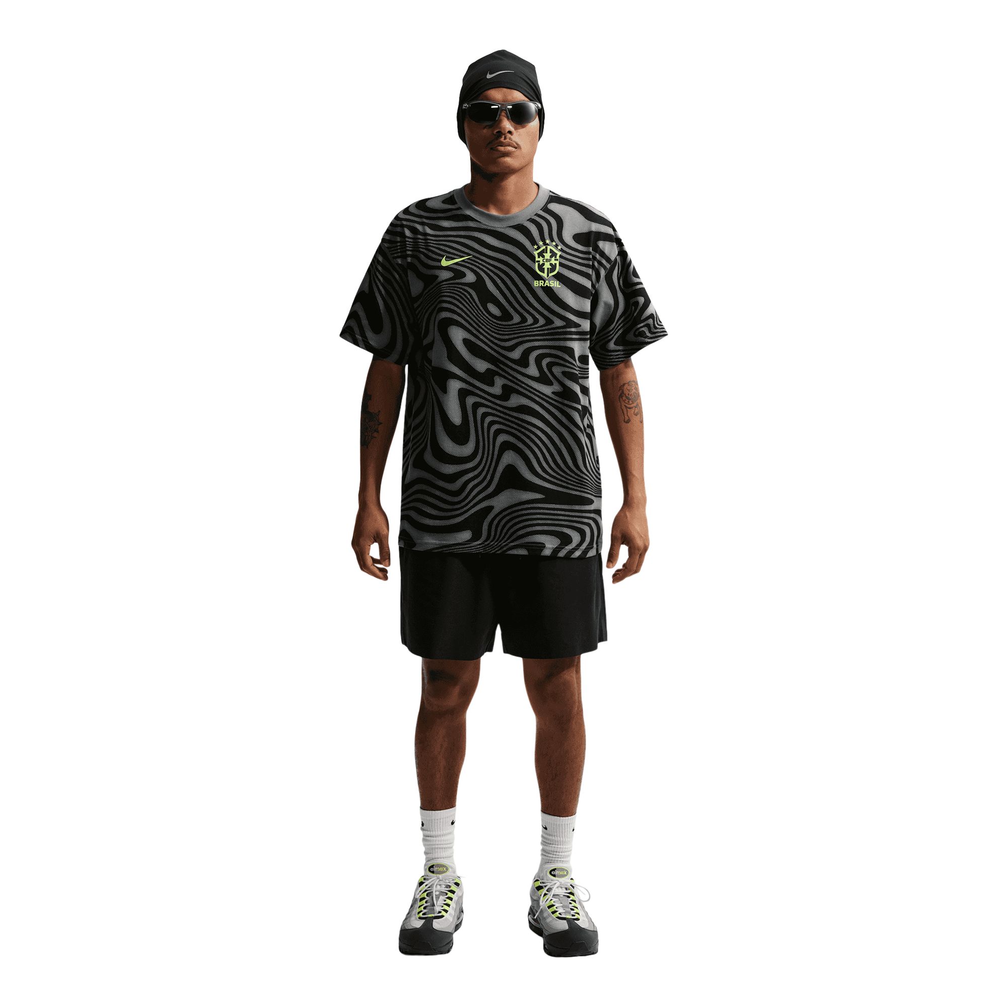 Team Brazil Nike All Over Print T-Shirt