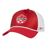 Nike Team Canada Soccer Rise Rope Trucker Cap - Canada Soccer Headwear Front_Angled_Left