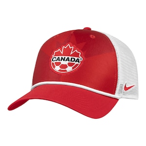 Nike Team Canada Soccer Rise Rope Trucker Cap - Canada Soccer Headwear