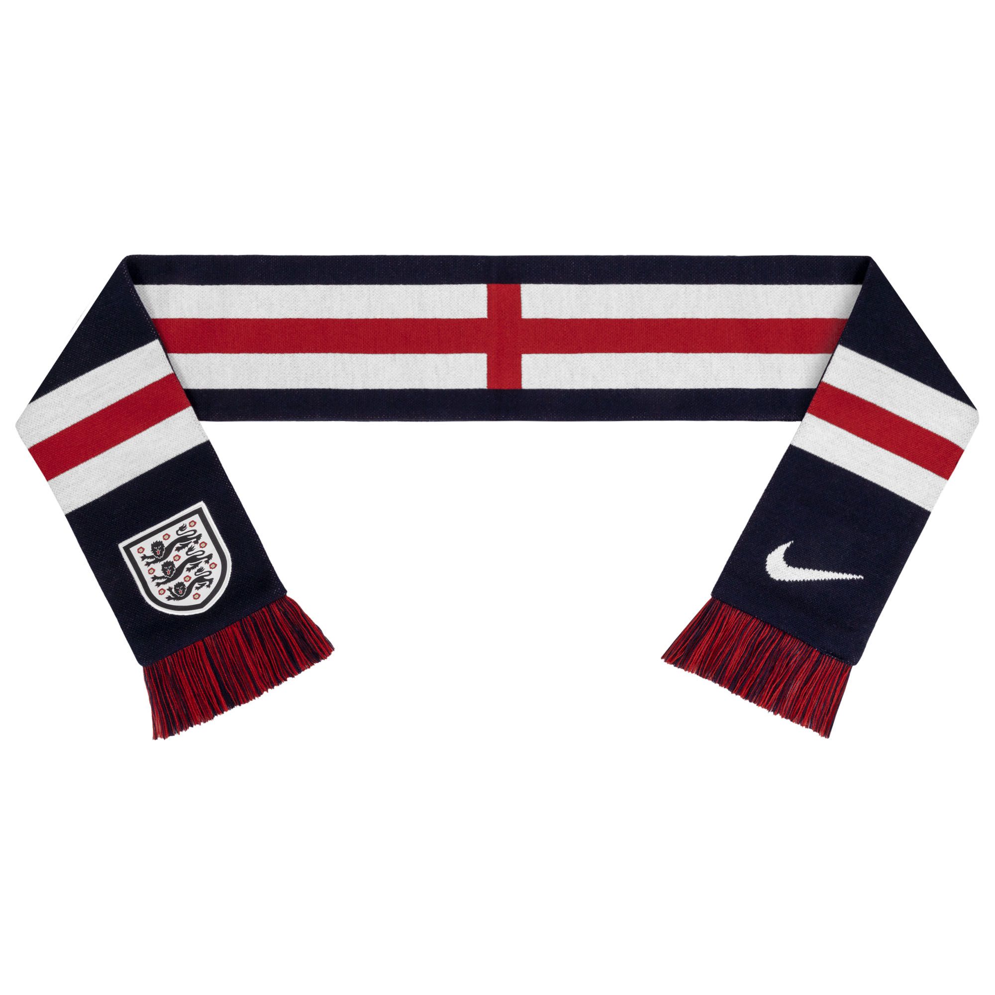 Nike Team England Soccer Scarf Back_Flat