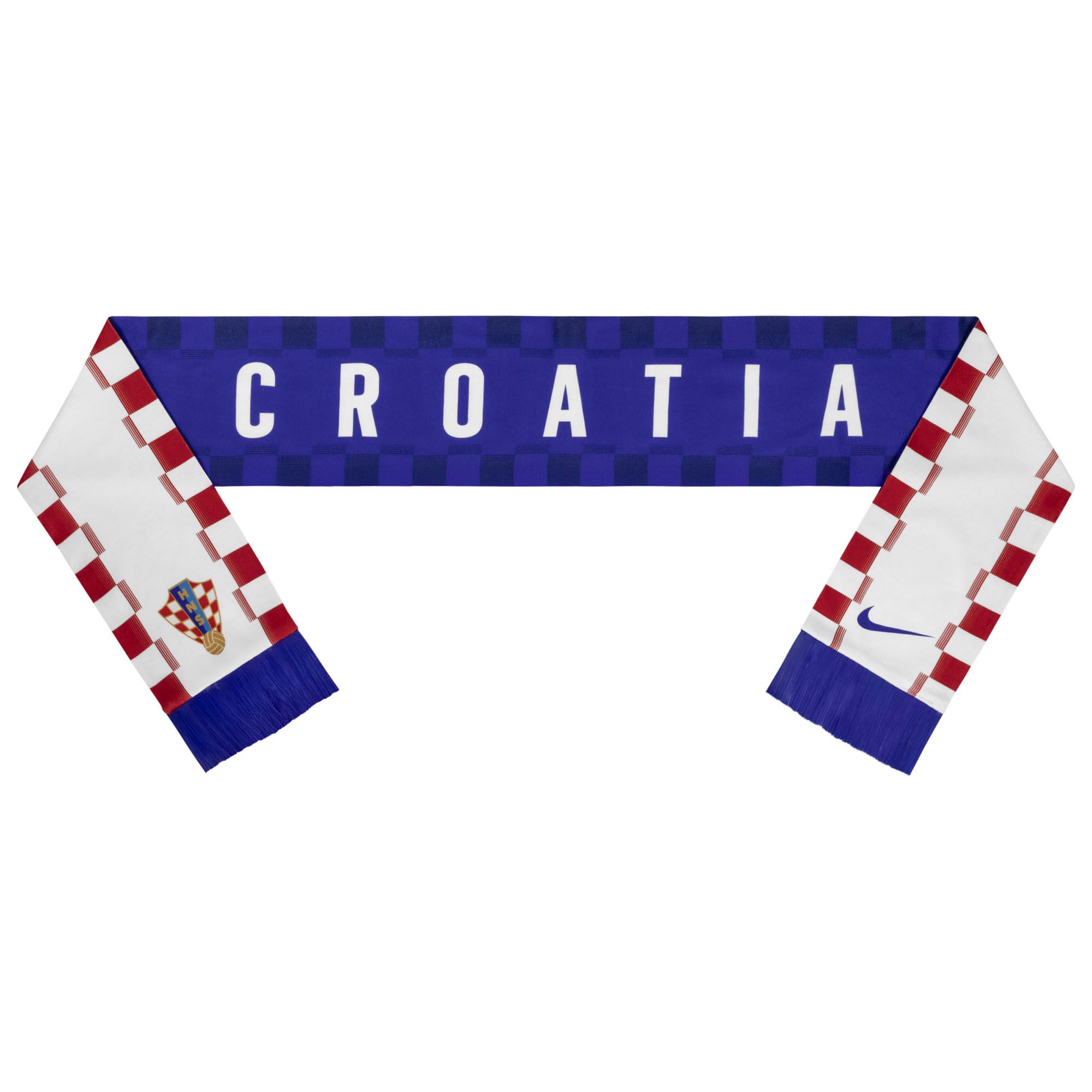 Nike Team Croatia Soccer Scarf Front_Flat