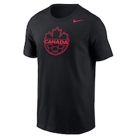 Team Canada Nike Soccer Core T-Shirt Front_Angled_Left