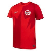 Team Canada Nike Davies Soccer Replica Jersey Front_Angled_Left