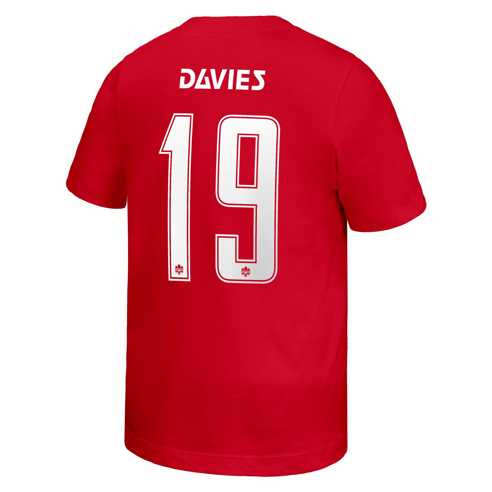 Youth Team Canada Nike Davies Soccer Player T-Shirt