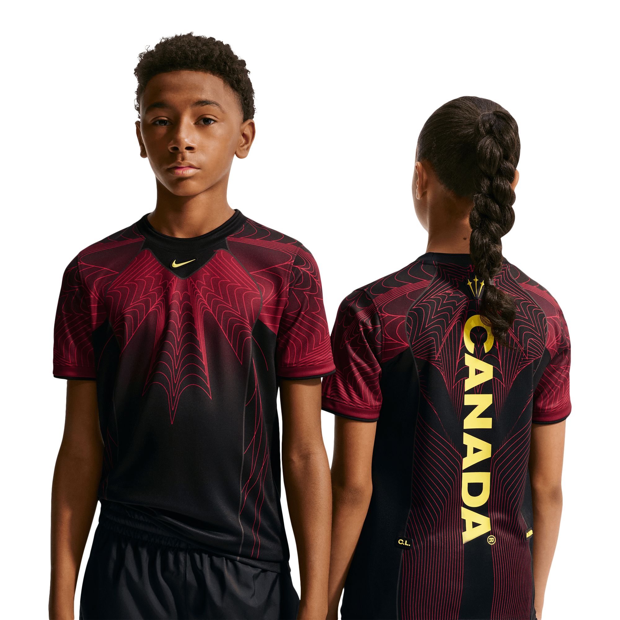 Nike Youth Team Canada Dri-FIT Sweat-Wicking Soccer T-Shirt