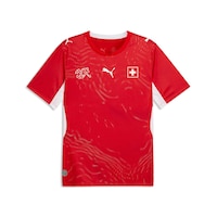 PUMA Team Switzerland Replica Home Soccer Jersey Front_Flat