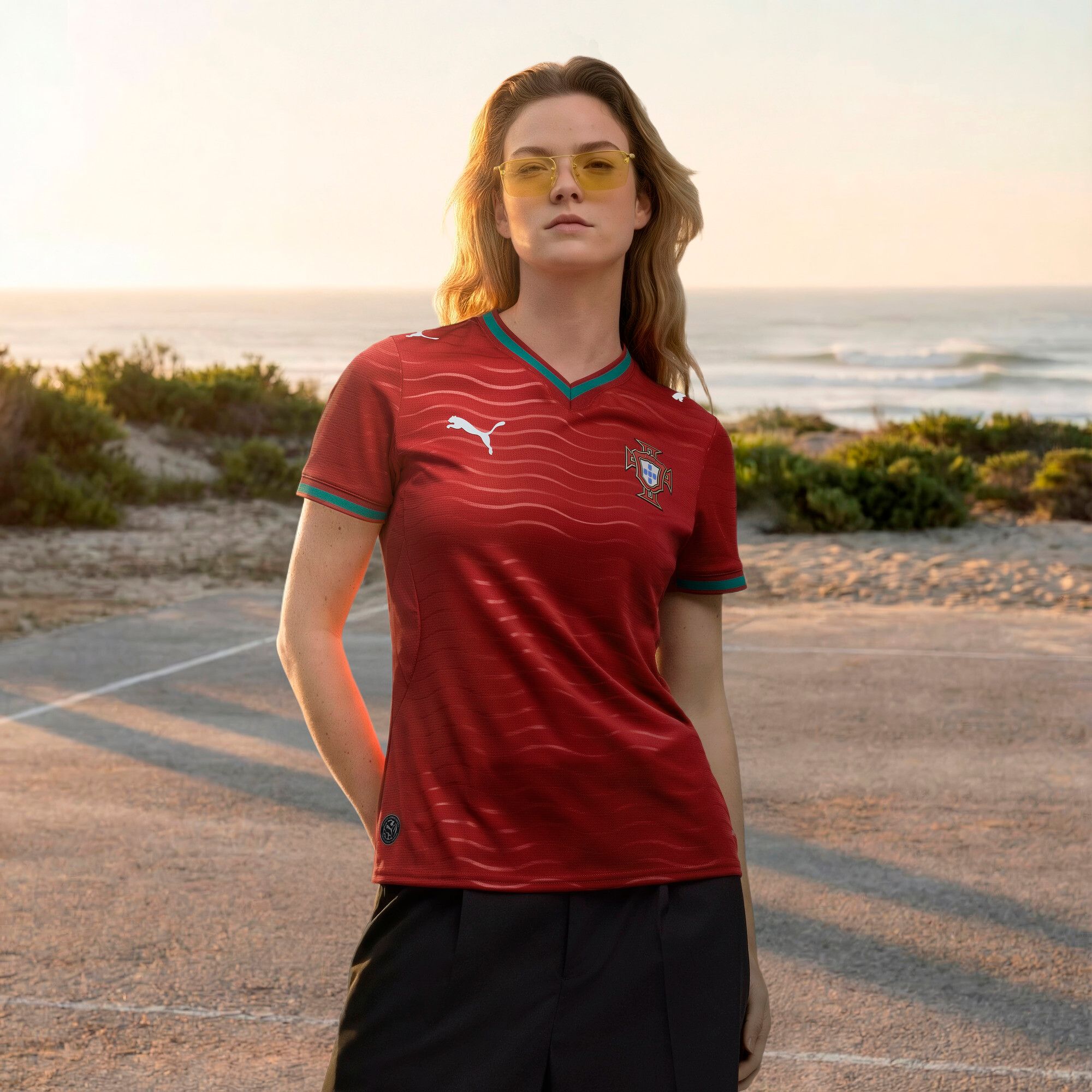 PUMA Team Portugal Women's Replica Home Jersey