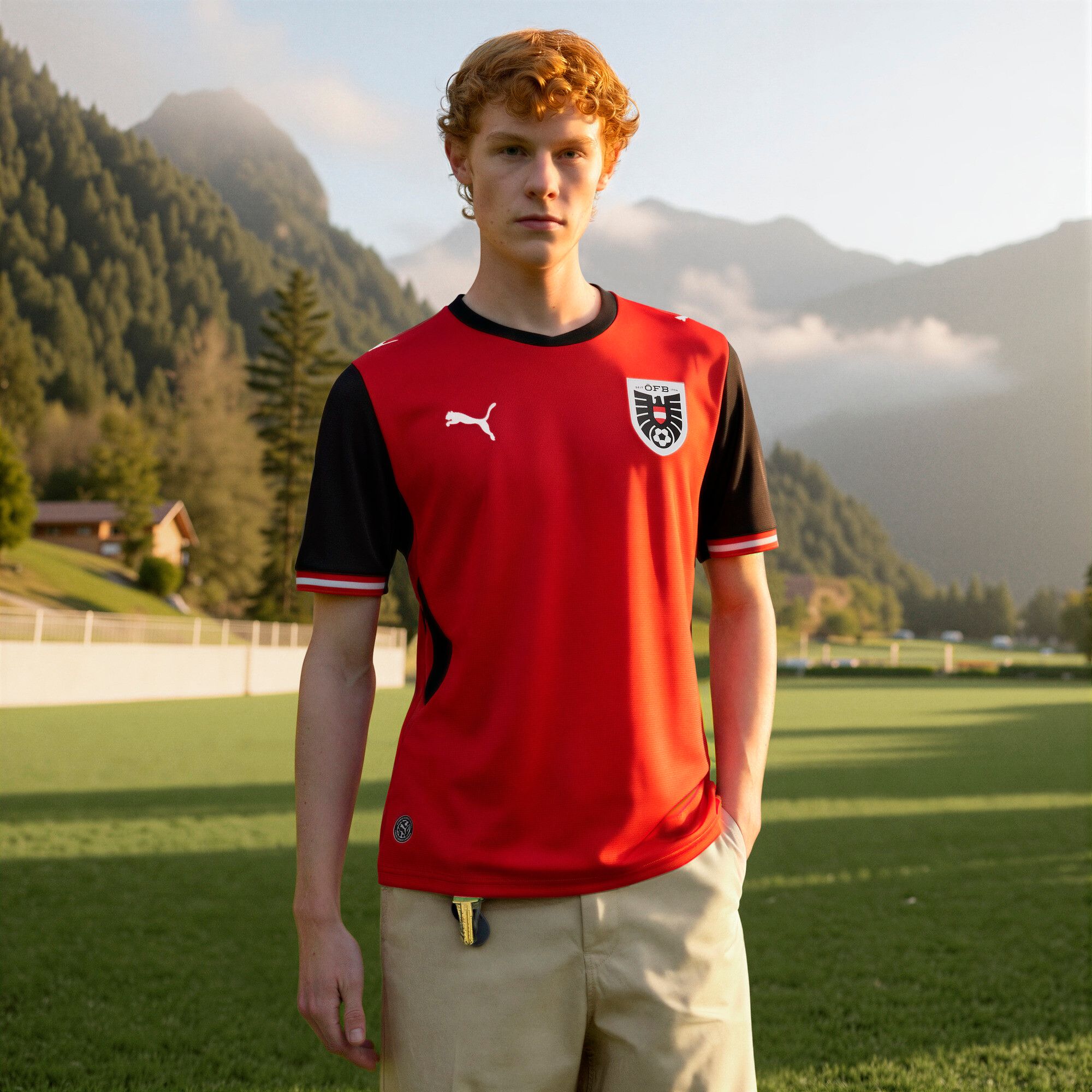 PUMA Team Austria Replica Home Jersey