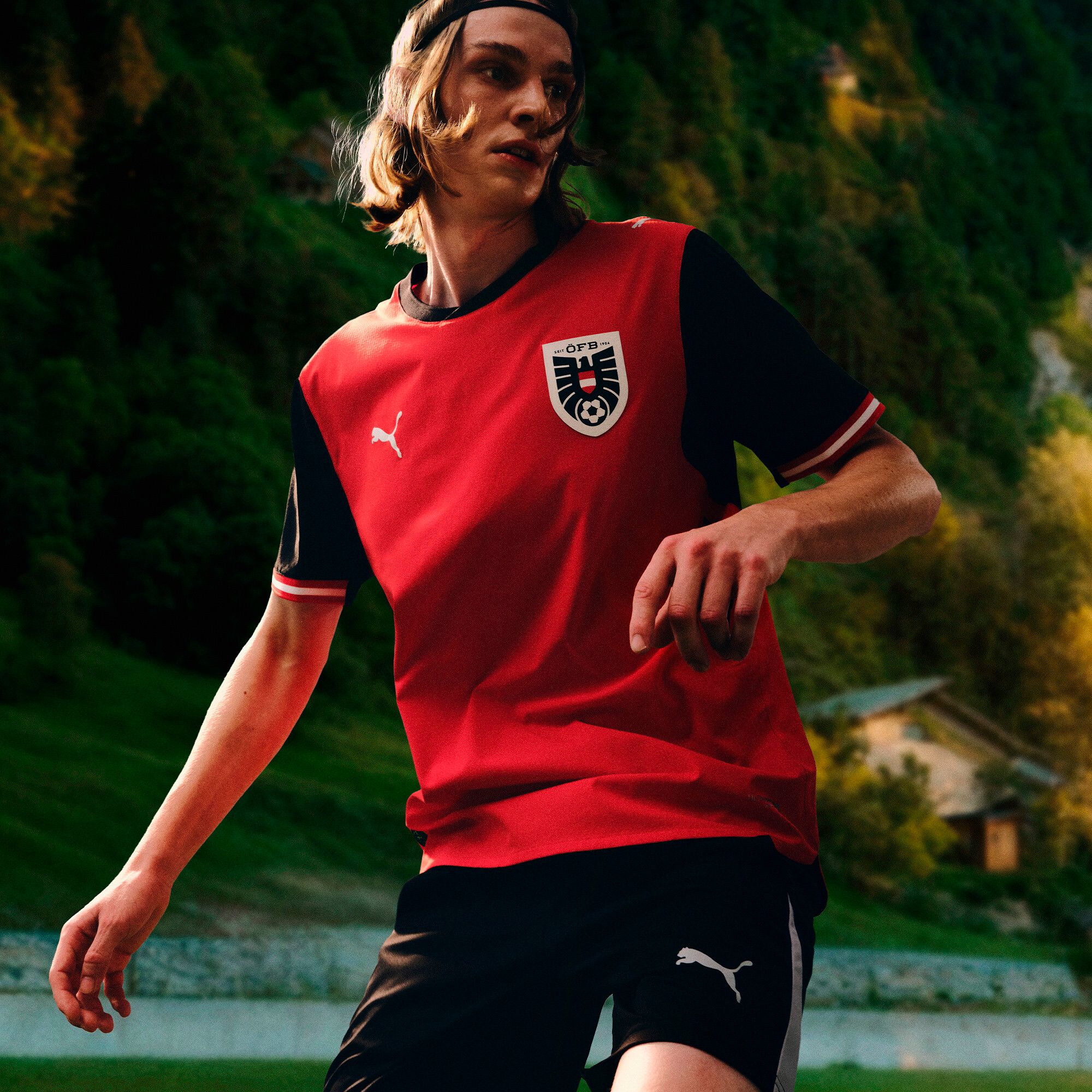 PUMA Team Austria Replica Home Jersey