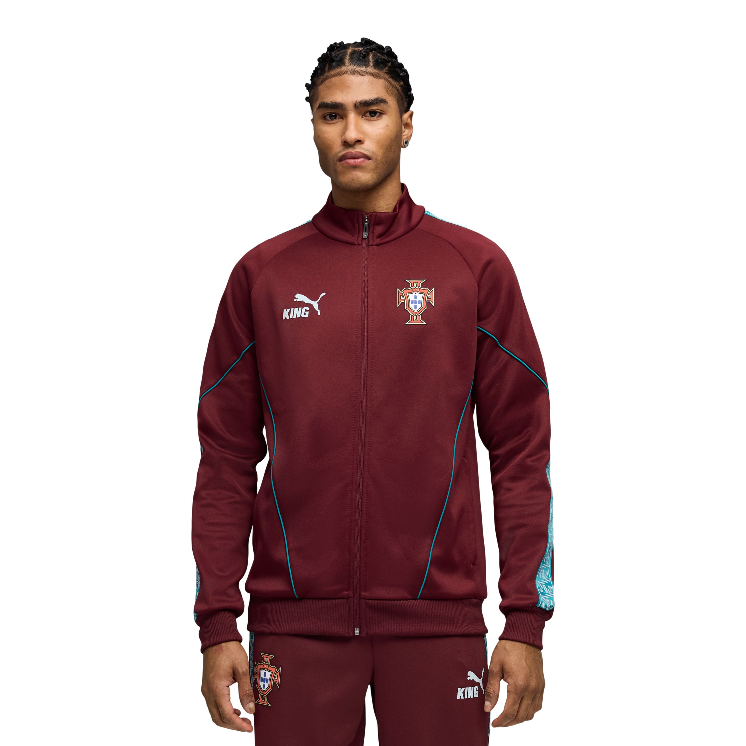 Team Portugal PUMA King Anthem Jacket