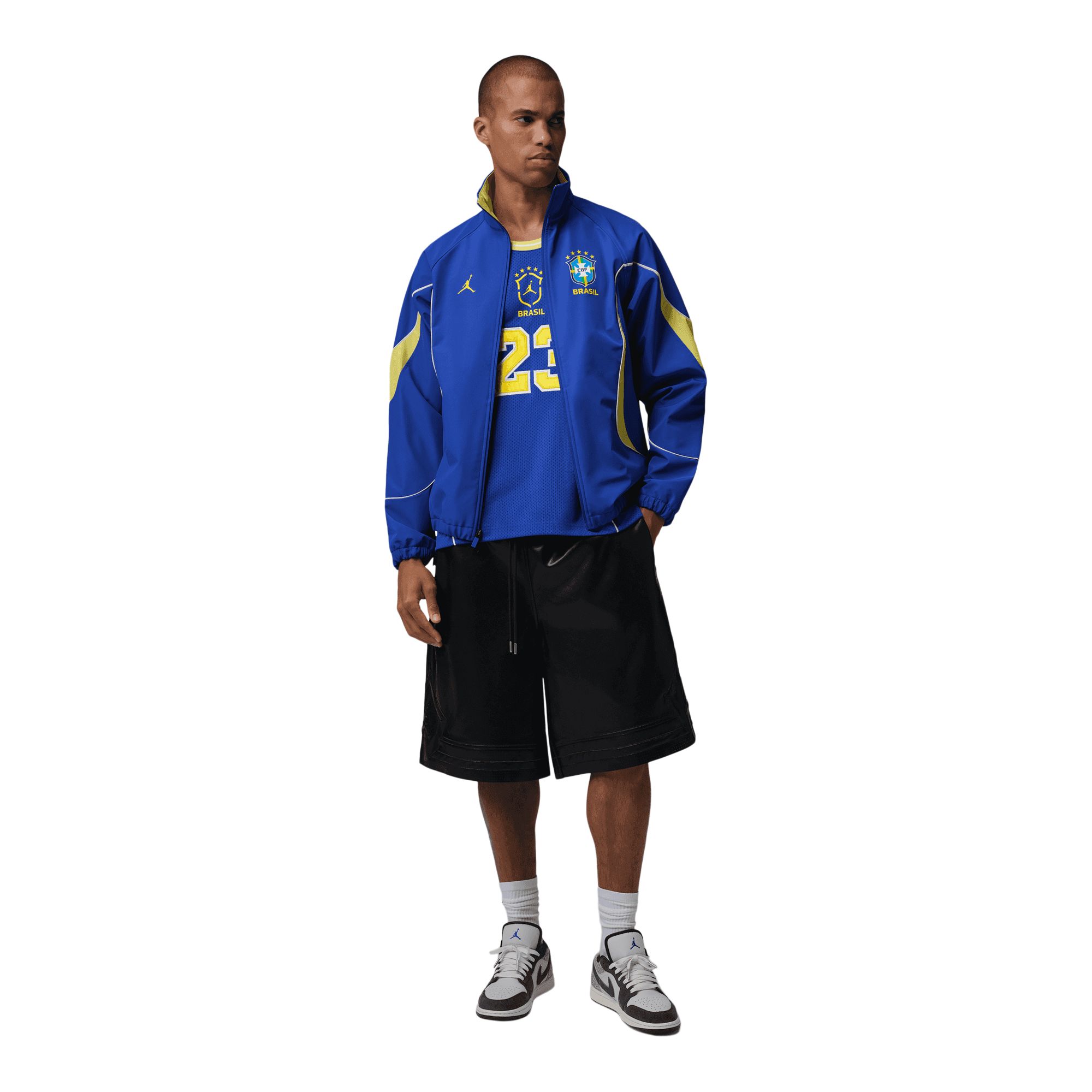 Team Brazil Nike Jordan P6 Anthem Jacket