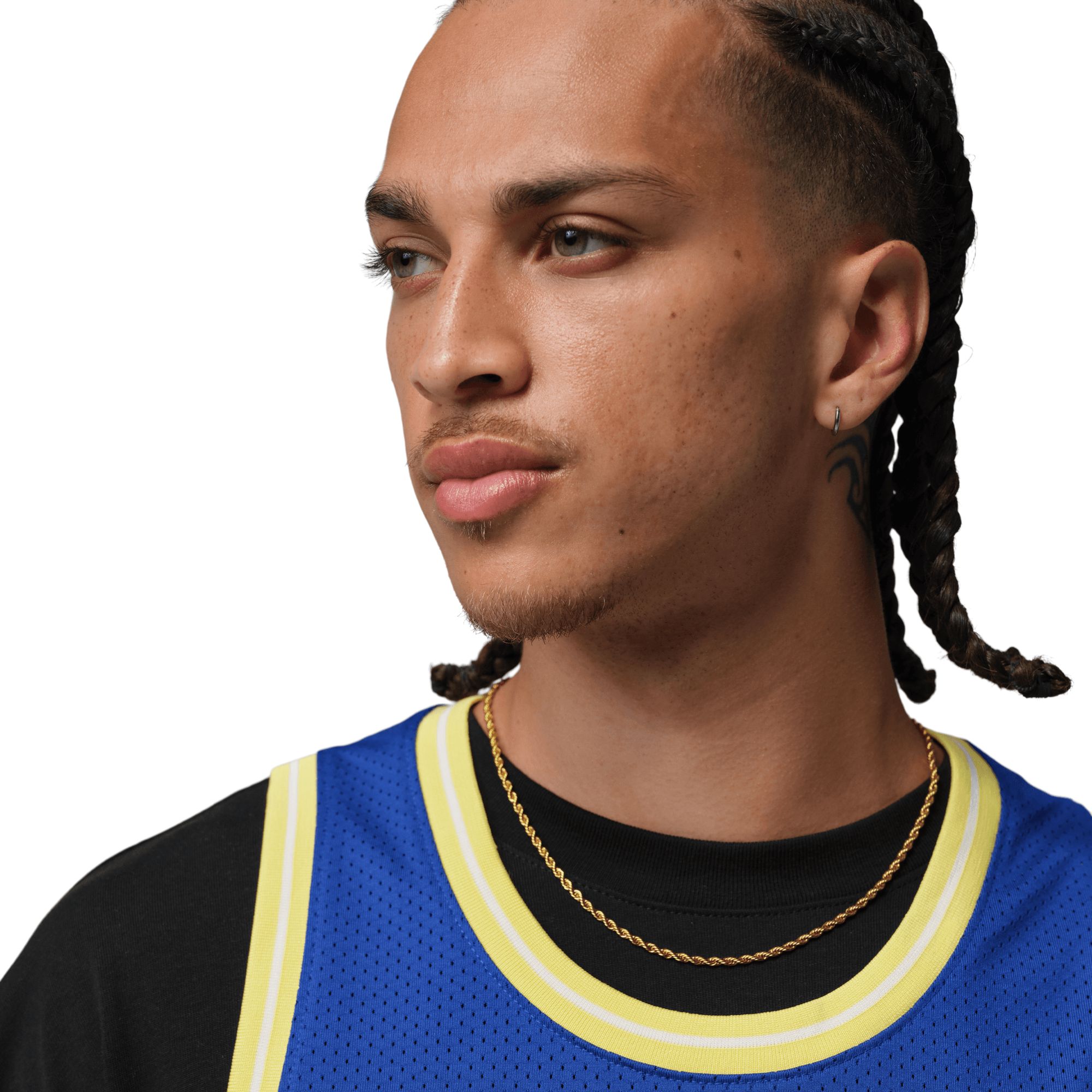 Nike Team Brazil Jordan P6 Essential Lightweight Mesh Soccer Jersey T-shirt