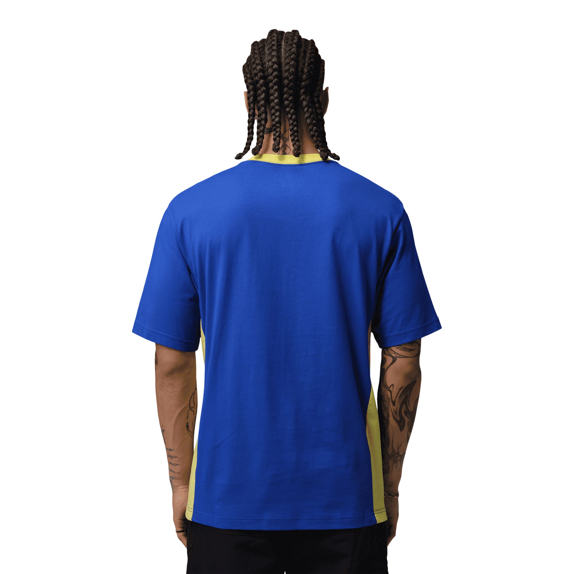 Team Brazil Nike Jordan P6 Graphic Crew Short Sleeve T-Shirt