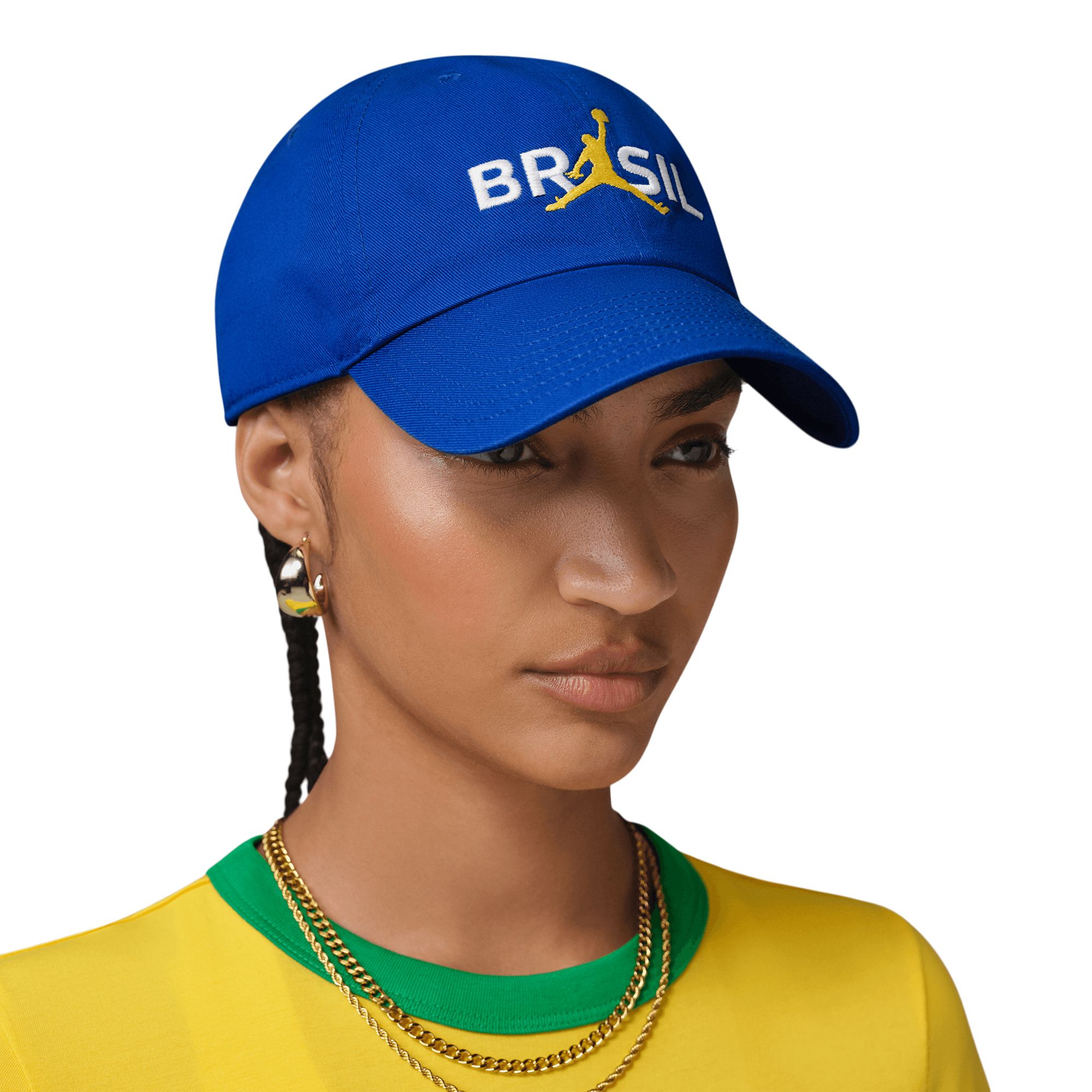 Team Brazil Nike Jordan P6 Unstructured Club Cap
