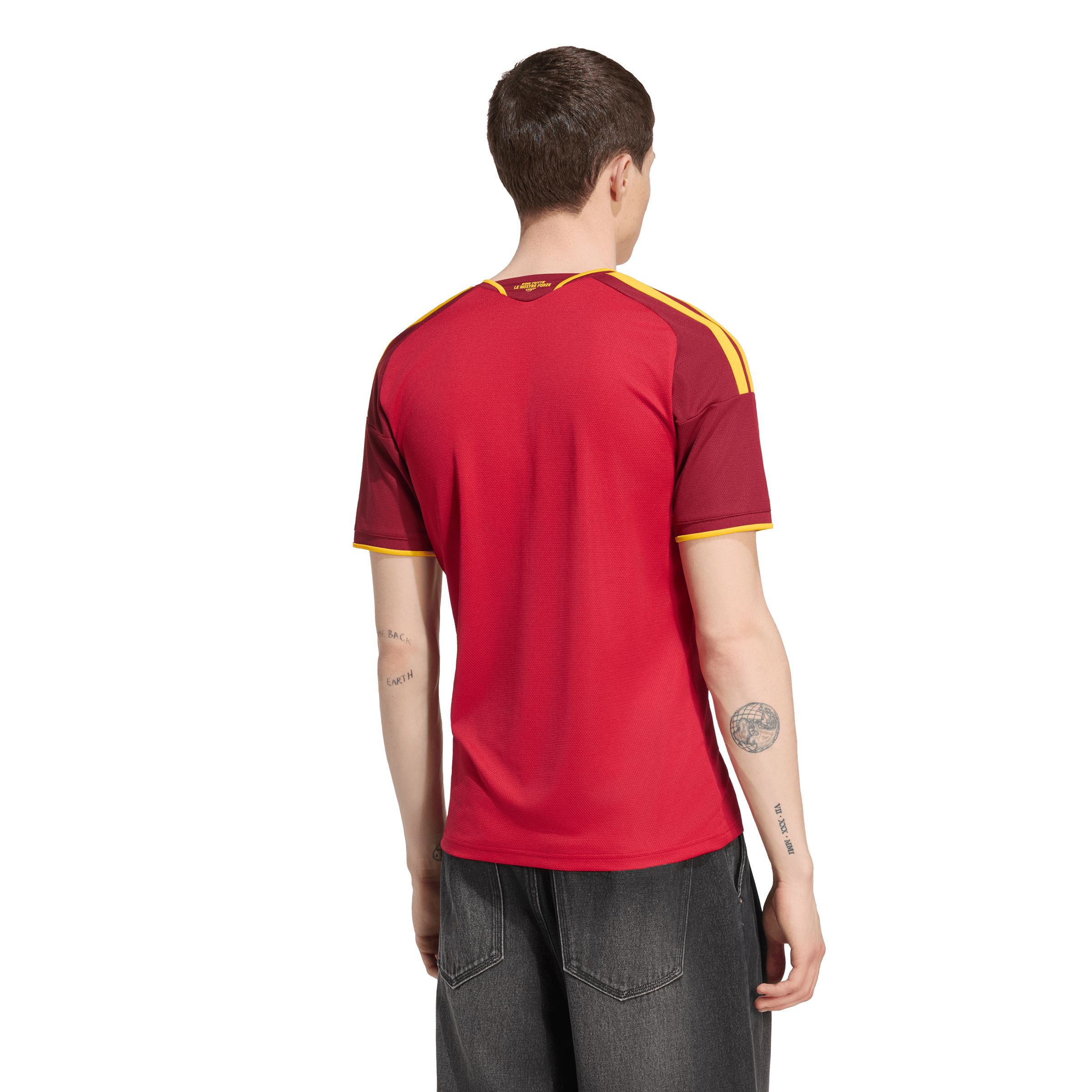AS Roma adidas Men's Replica Home Jersey