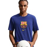 FC Barcelona Nike Men's Crest T-Shirt Front_Flat