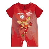 FIFA World Cup 2026™ Canada Mascot Infant Romper Front_Flat