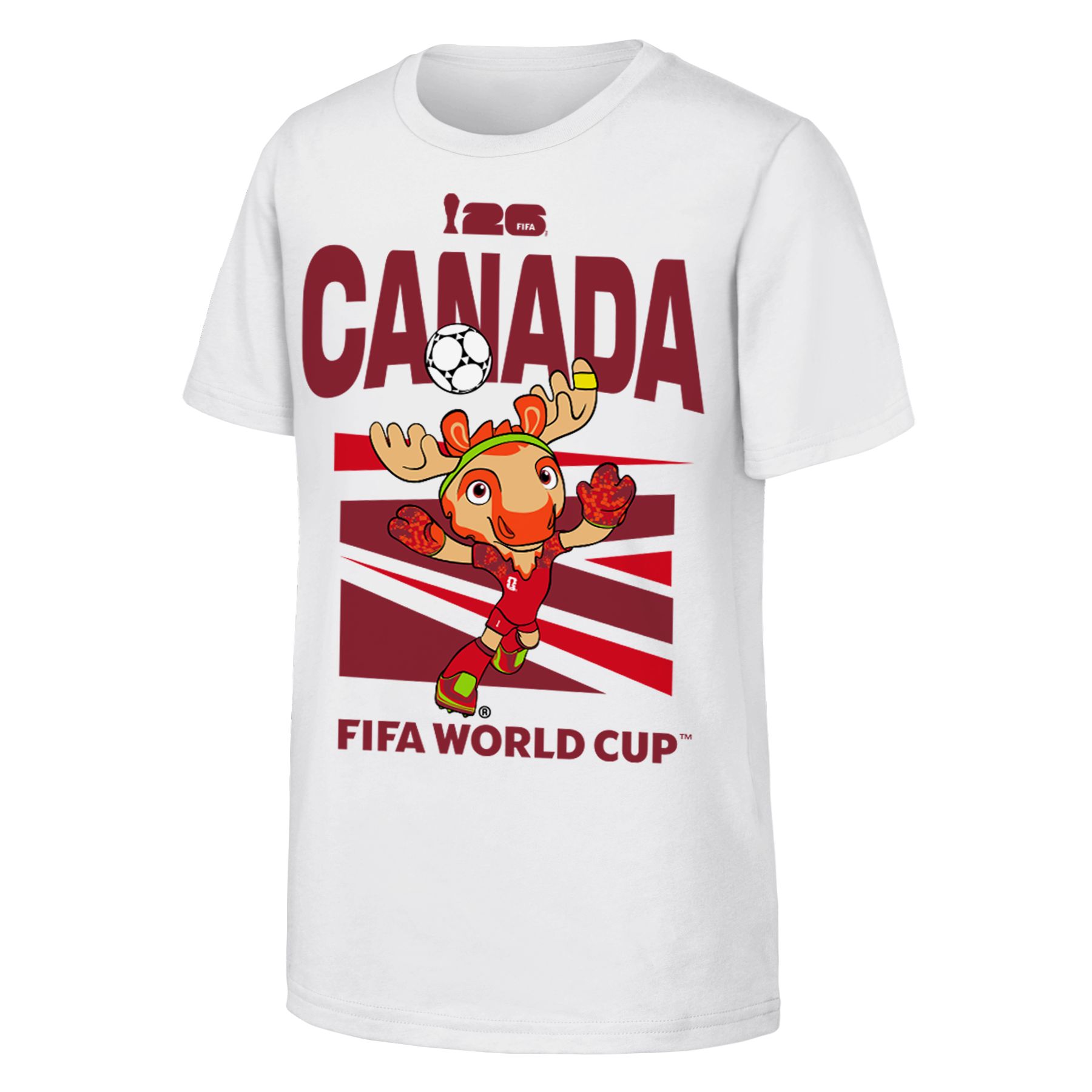 Youth FIFA World Cup 2026™ Team Canada Mascot T-Shirt