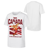 Youth FIFA World Cup 2026™ Team Canada Mascot T-Shirt Composite_or_Mixed