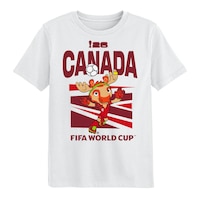 Child FIFA World Cup 2026™ Canada Mascot T-Shirt Front_Flat
