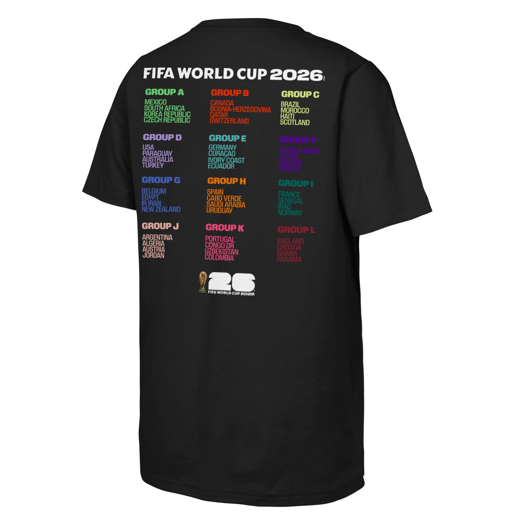 Youth FIFA World Cup 2026™ Bracket T-Shirt