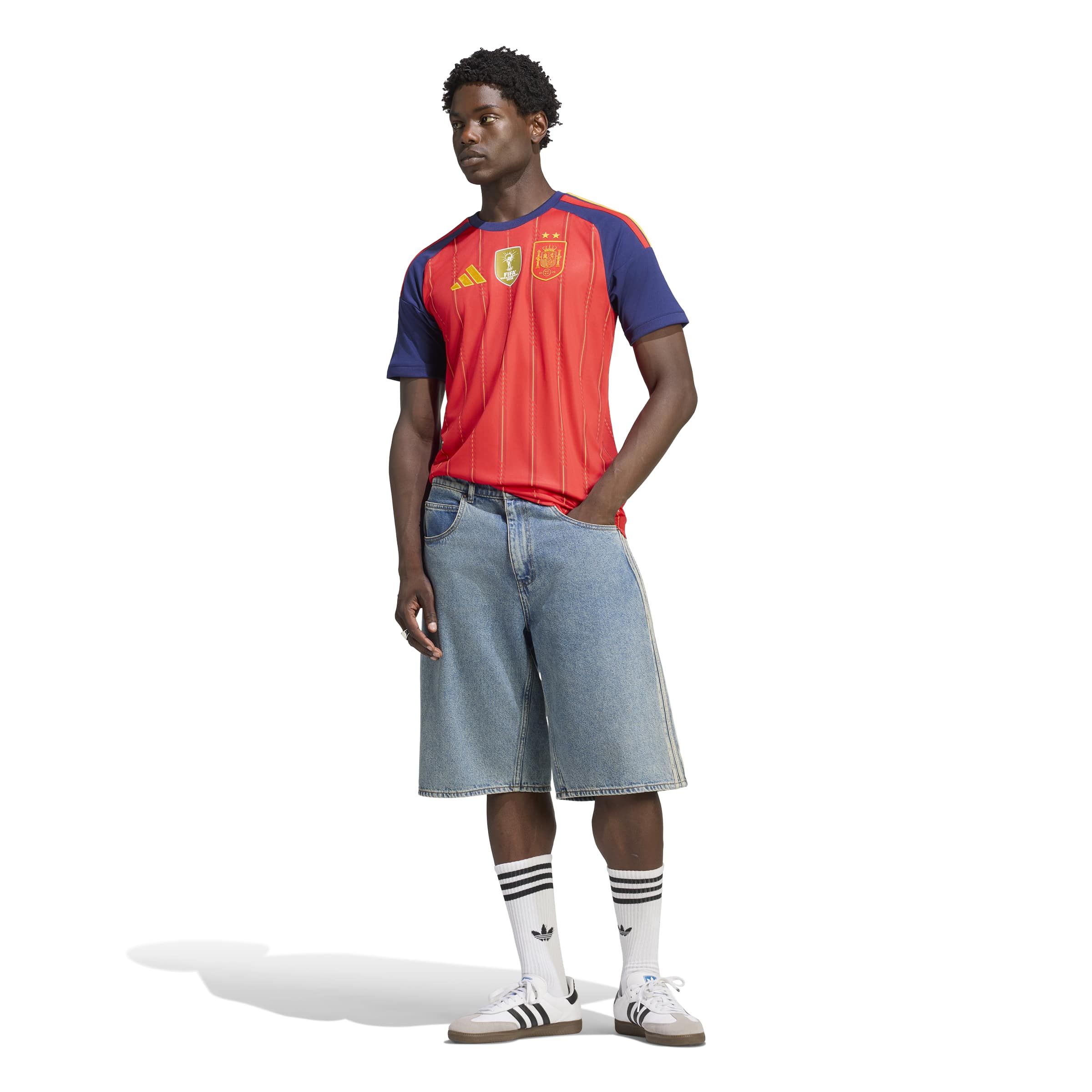 Team Spain adidas Men's Two Star Jersey