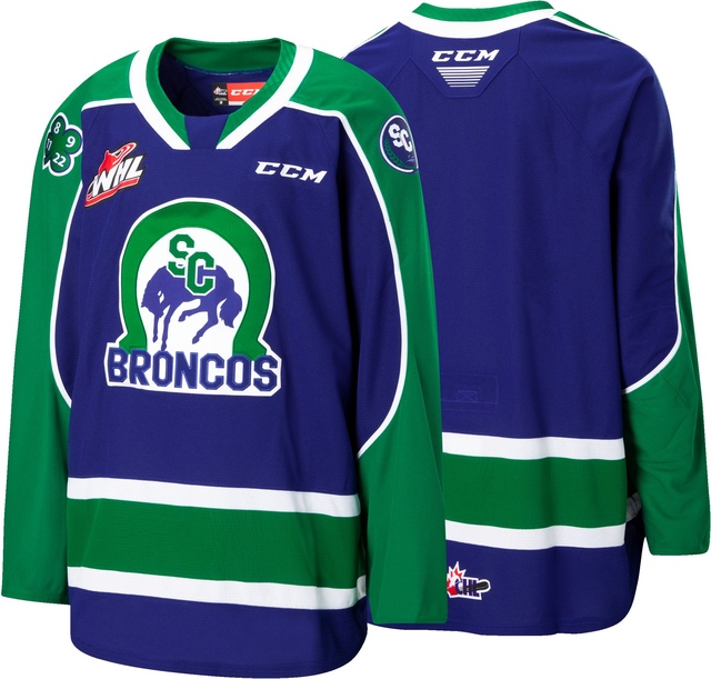 Youth Swift Current Broncos CCM Quicklite Jersey