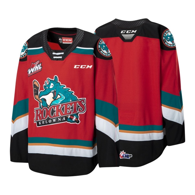 Youth Kelowna Rockets CCM Quicklite Jersey