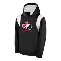 Team Canada Nike Youth Therma Pullover Hoodie Front_Angled_Left