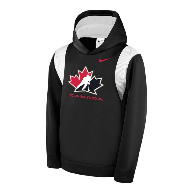 Team Canada Nike Youth Therma Pullover Hoodie